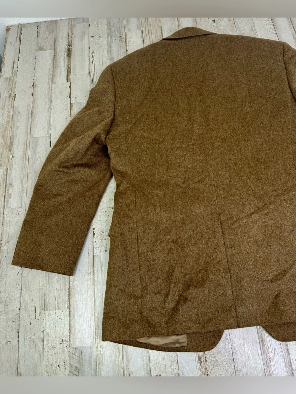 Jos A Bank Mens 41R 100% Camel Hair Blazer Brown Sport Coat Jacket Lined
